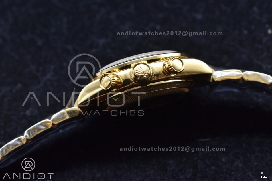 Best Dial YG YG 832 A on Edition YG Youthful Daytona Bracelet Black ADGF 0724